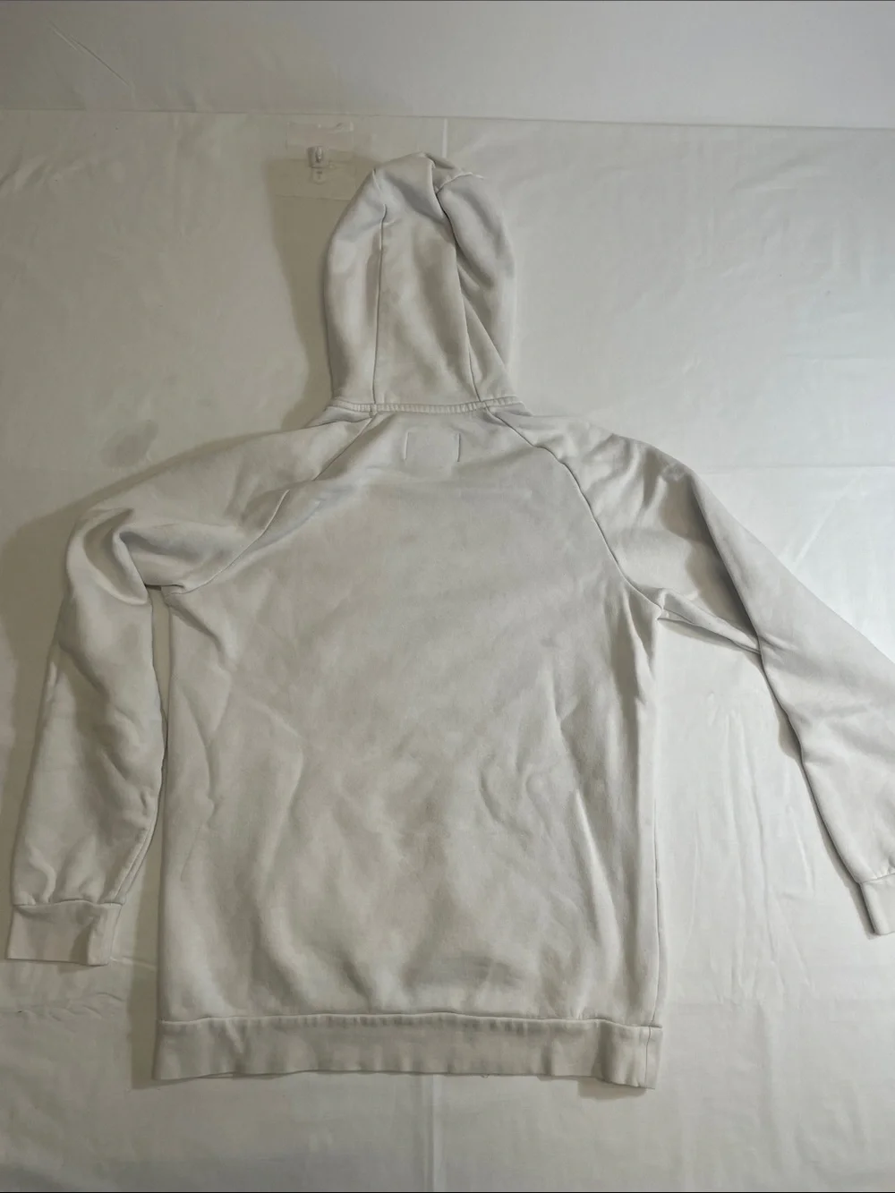 Jordan White Hoodie with Red Jumpman Logo